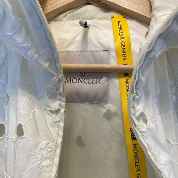 💯 Authentic Moncler Simone Rocha Eyelet Spring Coat embellishment - Picture 3 of 9